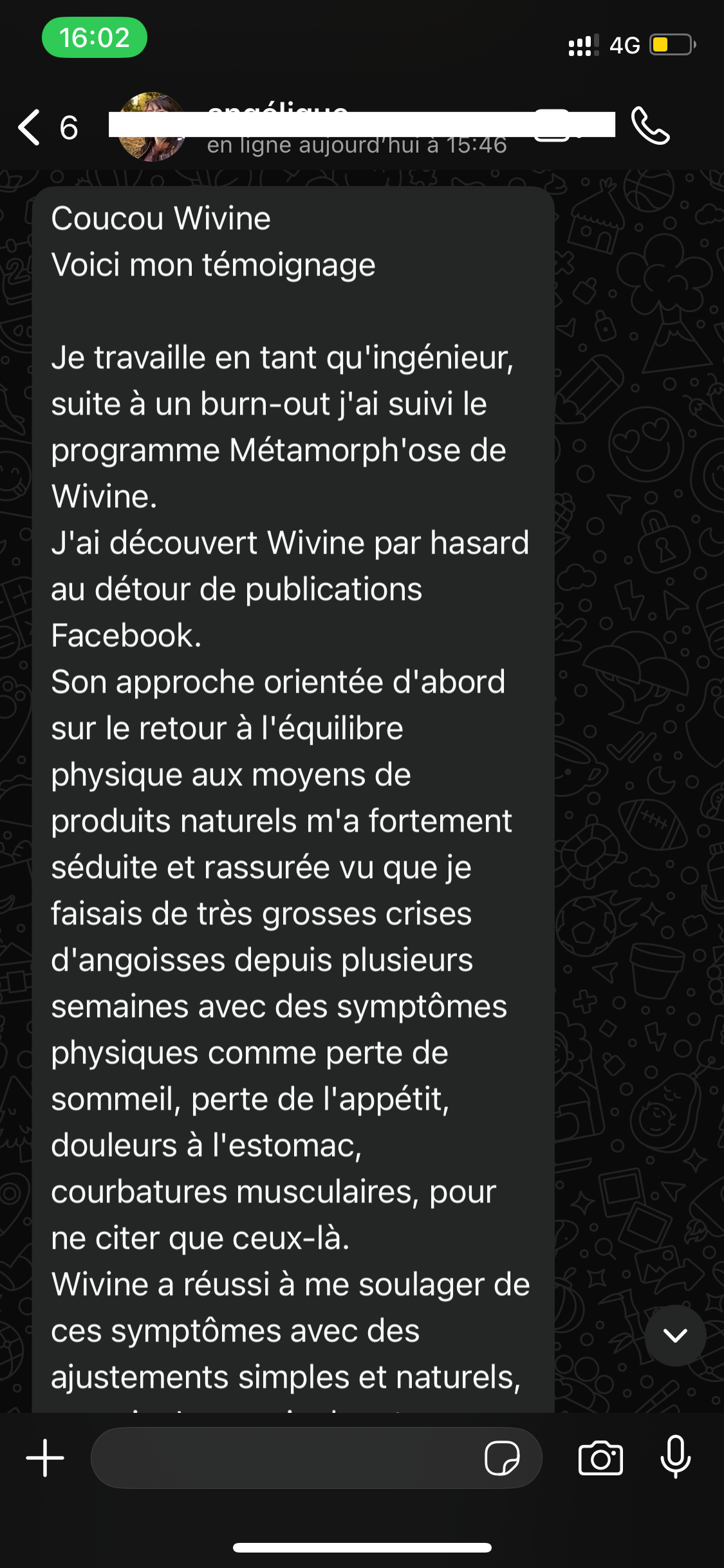 Témoignages